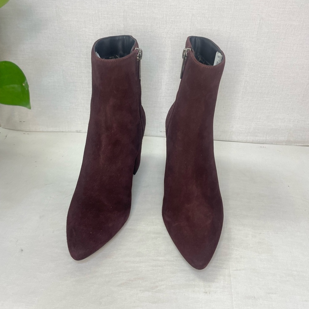 Aquatalia Palomina Ankle Booties inβ Deep Wine 6M - Picture 7 of 11